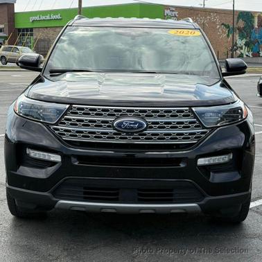 Agate Black Metallic 2020 Ford Explorer Limited