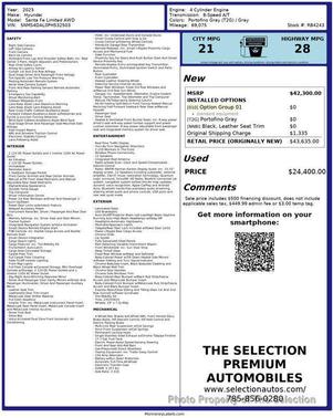 2023 Hyundai SANTA FE Limited