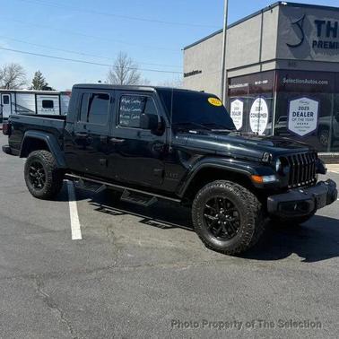 Black Clearcoat 2022 Jeep Gladiator Altitude