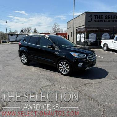 Shadow Black 2018 Ford Escape Titanium