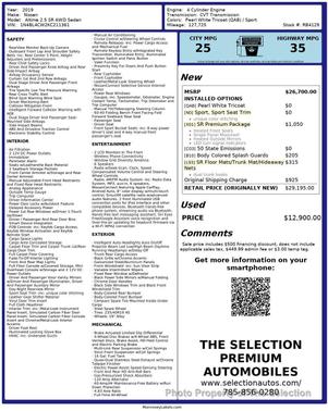 2019 Nissan Altima 2.5 SR