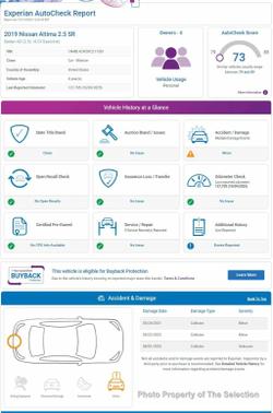 2019 Nissan Altima 2.5 SR