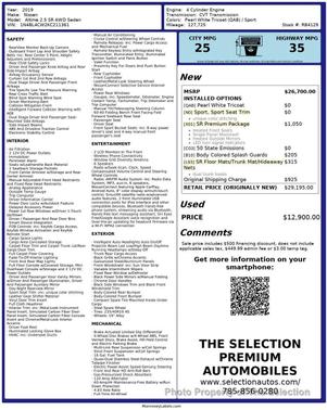 2019 Nissan Altima 2.5 SR