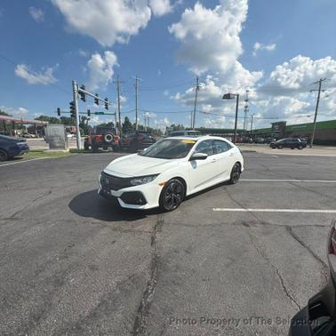 White Orchid Pearl 2019 Honda Civic EX
