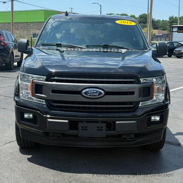Shadow Black 2018 Ford F-150 XLT