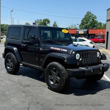 Black 2012 Jeep Wrangler Rubicon