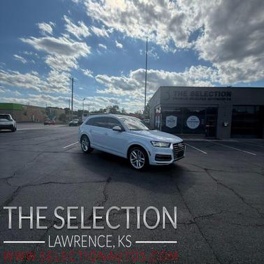 Carrara White 2018 Audi Q7 3.0T Prestige