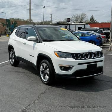 White Clearcoat 2019 Jeep Compass Limited