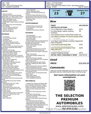 2018 Audi Q5 2.0T Premium Plus