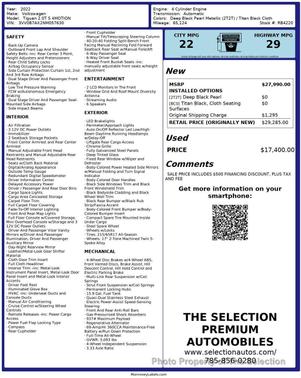 2022 Volkswagen Tiguan 2.0T S 4MOTION