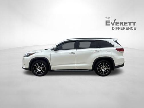 Blizzard Pearl 2018 Toyota Highlander SE