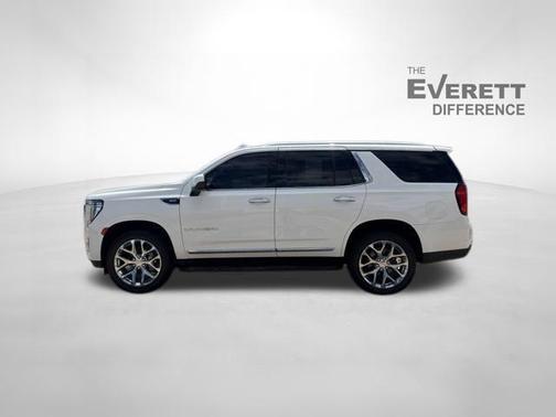 Summit White 2021 GMC Yukon SLT