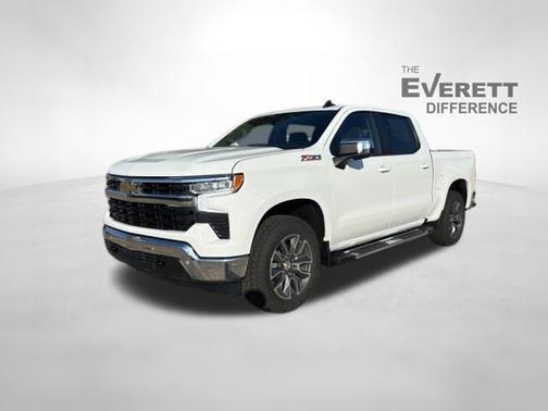 Summit White 2026 Chevrolet Silverado 1500 LT