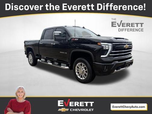 Black 2025 Chevrolet Silverado 2500 LT