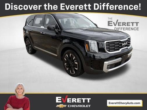 Ebony Black 2023 Kia Telluride SX
