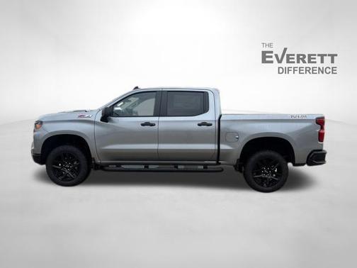 Sterling Gray Metallic 2026 Chevrolet Silverado 1500 Custom Trail Boss