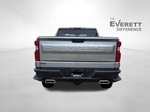 Sterling Gray Metallic 2026 Chevrolet Silverado 1500 Custom Trail Boss