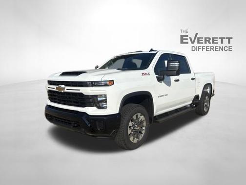 Summit White 2026 Chevrolet Silverado 2500 Custom