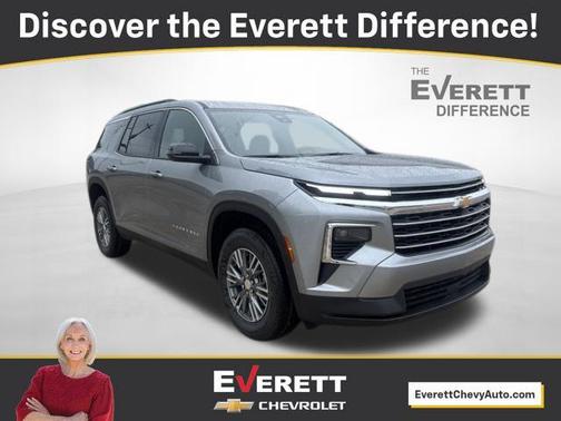 Sterling Gray Metallic 2026 Chevrolet Traverse LT