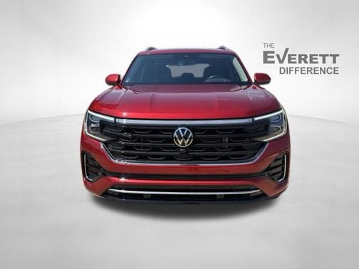 Red Metallic 2024 Volkswagen Atlas 2.0T SEL Premium R-Line 4MOTION