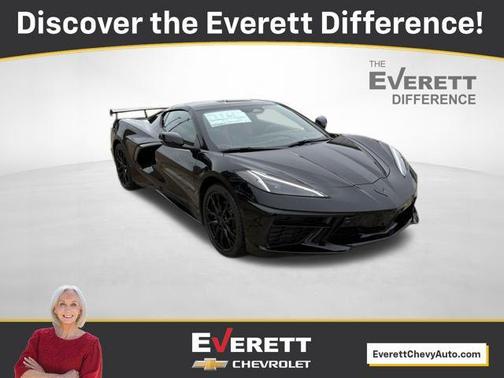 Black 2026 Chevrolet Corvette Stingray w/2LT