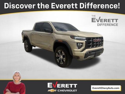 Desert Sand Metallic 2024 GMC Canyon AT4