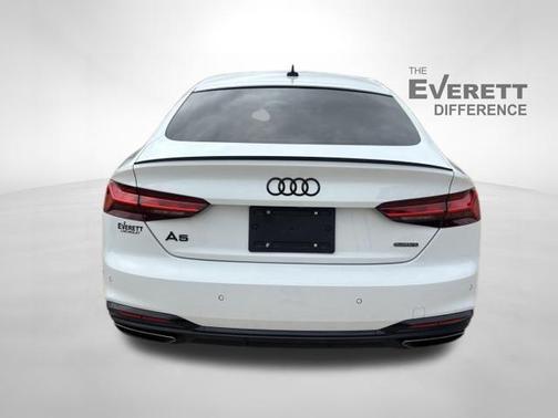 Glacier White Metallic 2023 Audi A5 Sportback 45 S Line Premium Plus