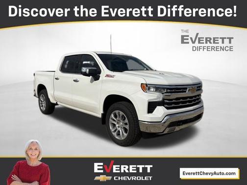 Summit White 2026 Chevrolet Silverado 1500 LTZ