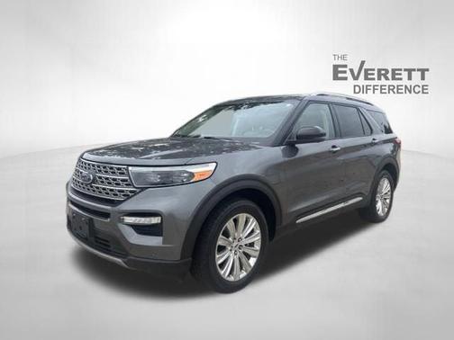 Gray 2021 Ford Explorer Limited
