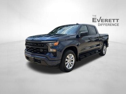 Northsky Blue Metallic 2022 Chevrolet Silverado 1500 Custom