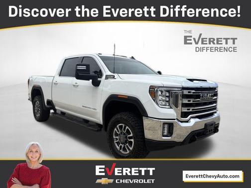 Summit White 2022 GMC Sierra 2500 SLE