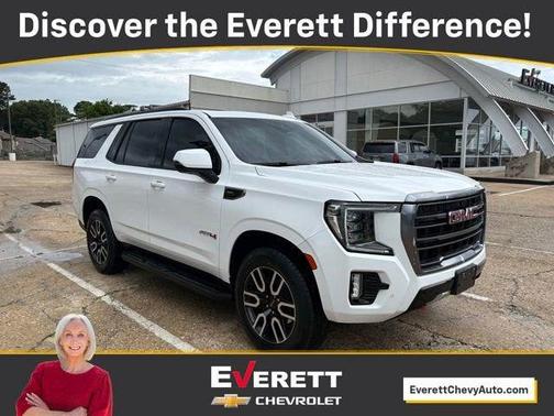Summit White 2024 GMC Yukon 4WD AT4