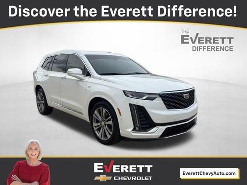 Crystal White Tricoat 2020 Cadillac XT6 Premium Luxury FWD