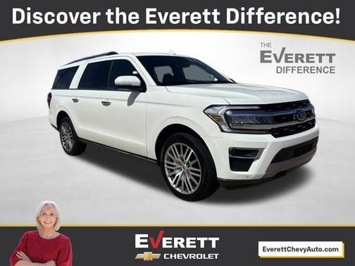 Star White Metallic Tri-Coat 2022 Ford Expedition Max Limited
