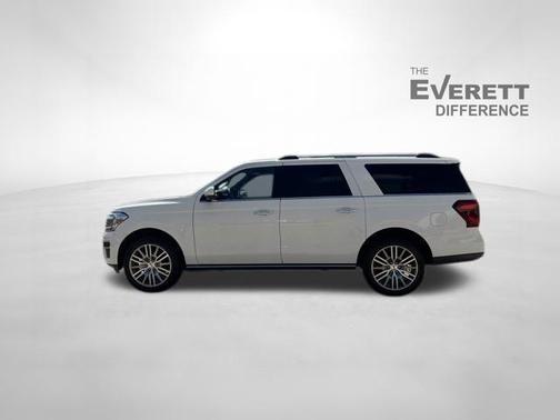Star White Metallic Tri-Coat 2022 Ford Expedition Max Limited