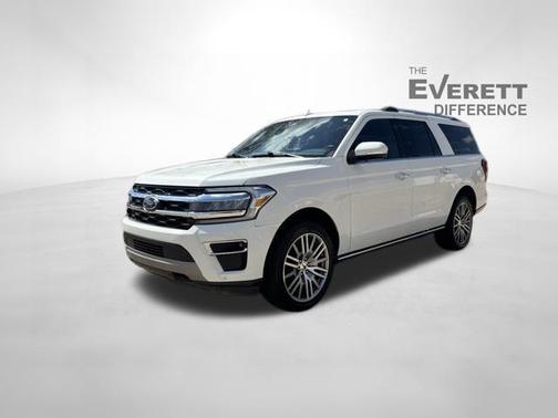 Star White Metallic Tri-Coat 2022 Ford Expedition Max Limited