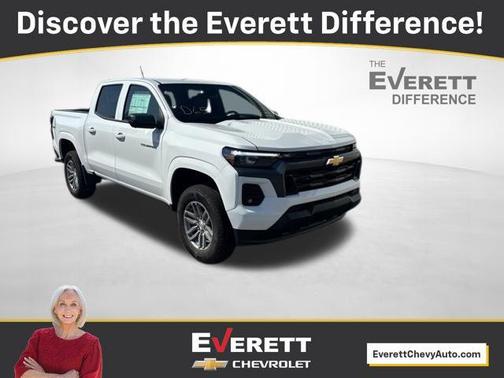Summit White 2026 Chevrolet Colorado LT