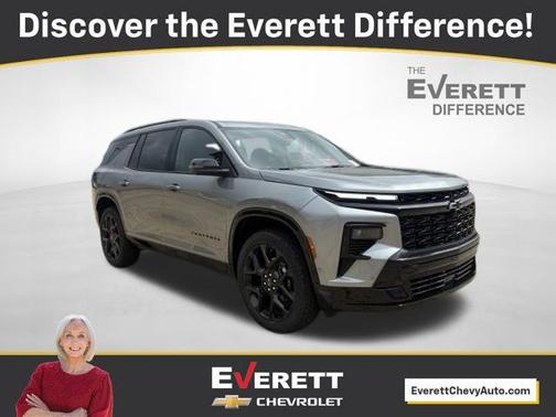 Sterling Gray Metallic 2026 Chevrolet Traverse RS