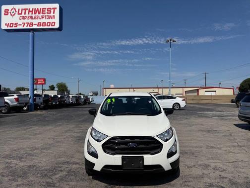 Diamond White 2021 Ford EcoSport S