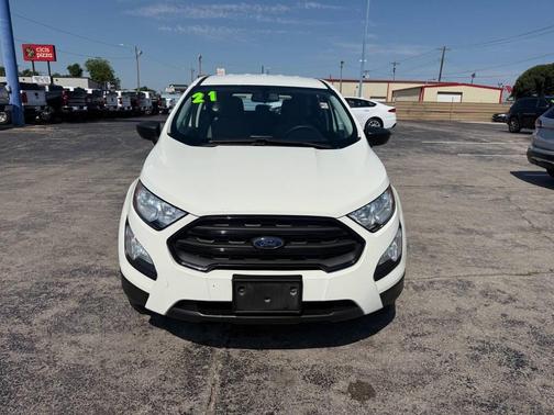 Diamond White 2021 Ford EcoSport S