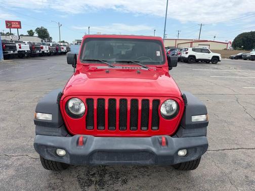 Firecracker Red Clearcoat 2021 Jeep Wrangler Unlimited Sport Altitude