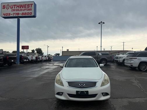 Moonlight White 2012 INFINITI G25x Base
