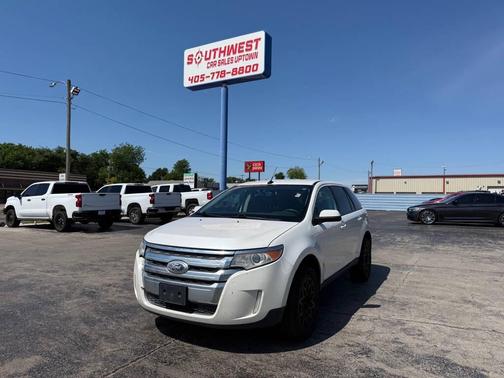 WHITE 2013 Ford Edge SEL
