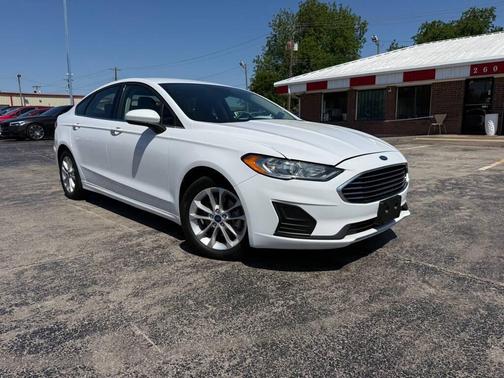 Oxford White 2020 Ford Fusion Hybrid SE