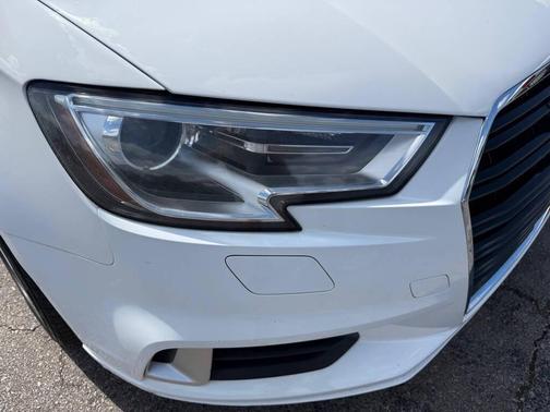 WHITE 2018 Audi A3 2.0T Premium