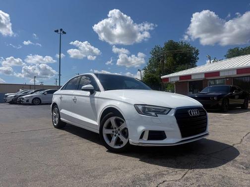 WHITE 2018 Audi A3 2.0T Premium