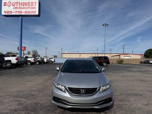 Alabaster Silver Metallic 2009 Honda Civic LX