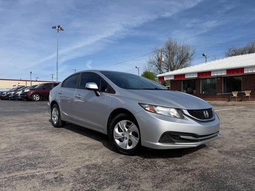 Alabaster Silver Metallic 2009 Honda Civic LX
