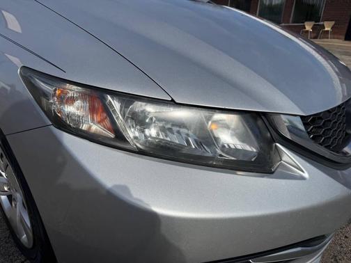 Alabaster Silver Metallic 2009 Honda Civic LX