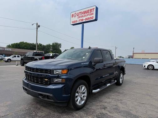 Northsky Blue Metallic 2022 Chevrolet Silverado 1500 Limited Custom
